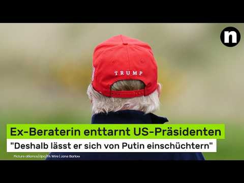 Donald Trump: 'Deshalb lässt er sich von Putin einschüchtern' - Ex-Beraterin enttarnt US-Präsidenten