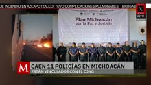 Caen 11 policías municipales en Michoacán por nexos con CJNG | Paola Barquet, 24 de febrero de 2026