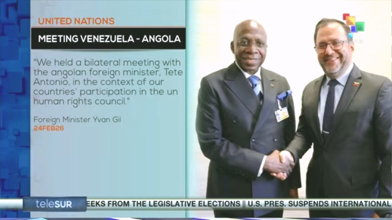 Meeting Venezuela – Angola