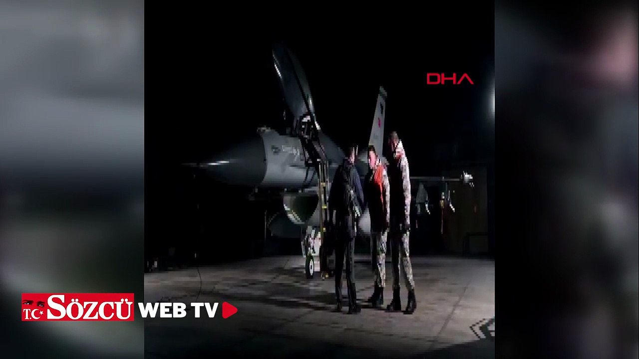 Şehit pilot İbrahim Bolat'tan geriye bu görüntüler kaldı