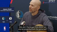 Kidd claims 200th Mavs win with victory over Nets