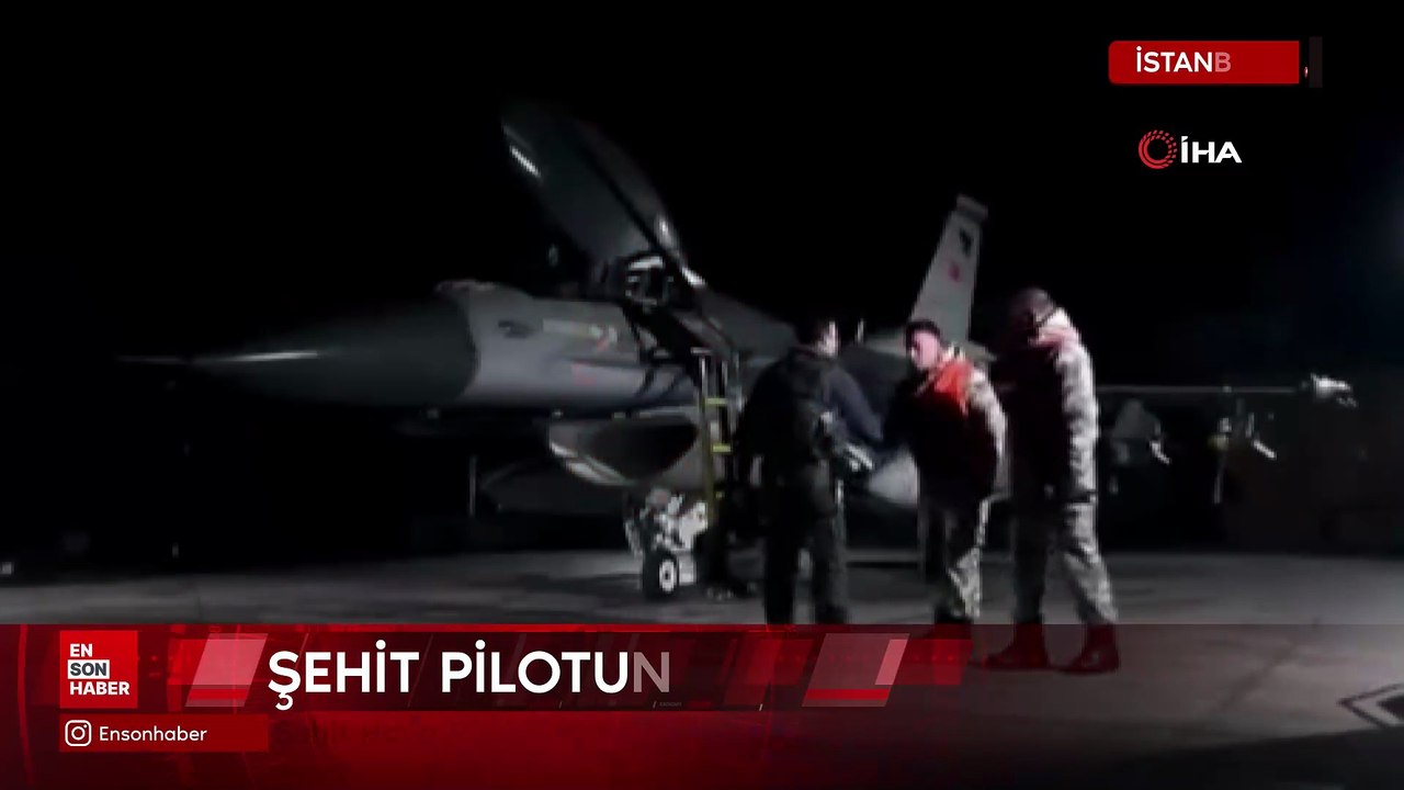 Şehit Hava Pilot Binbaşı İbrahim Bolat'ın görüntüsü ortaya çıktı