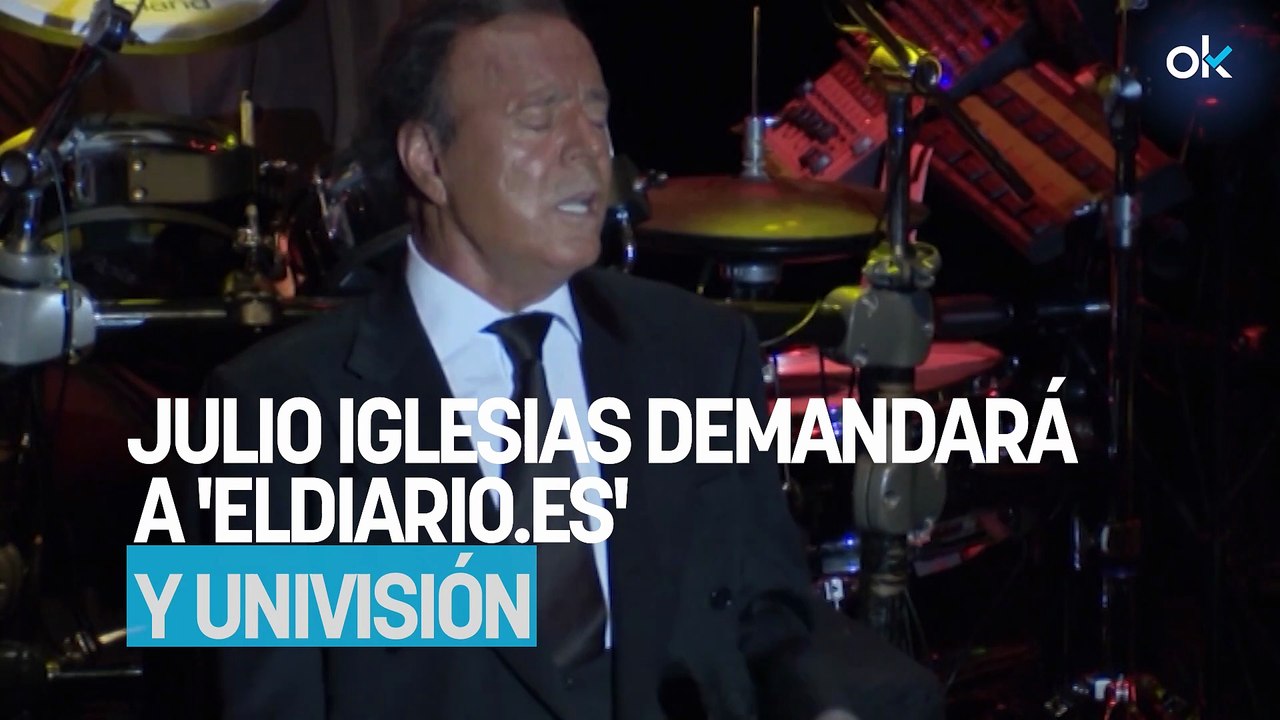 Julio Iglesias demandará a ‘eldiario.es’ y Univisión por acusarle sin pruebas de «violaciones y agresiones físicas»