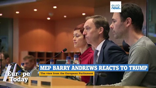 EU–US trade deal stalled over legal uncertainty, MEP Andrews tells Euronews