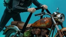 Rusty Motorcycle Found Underwater – Unreal Restoration!