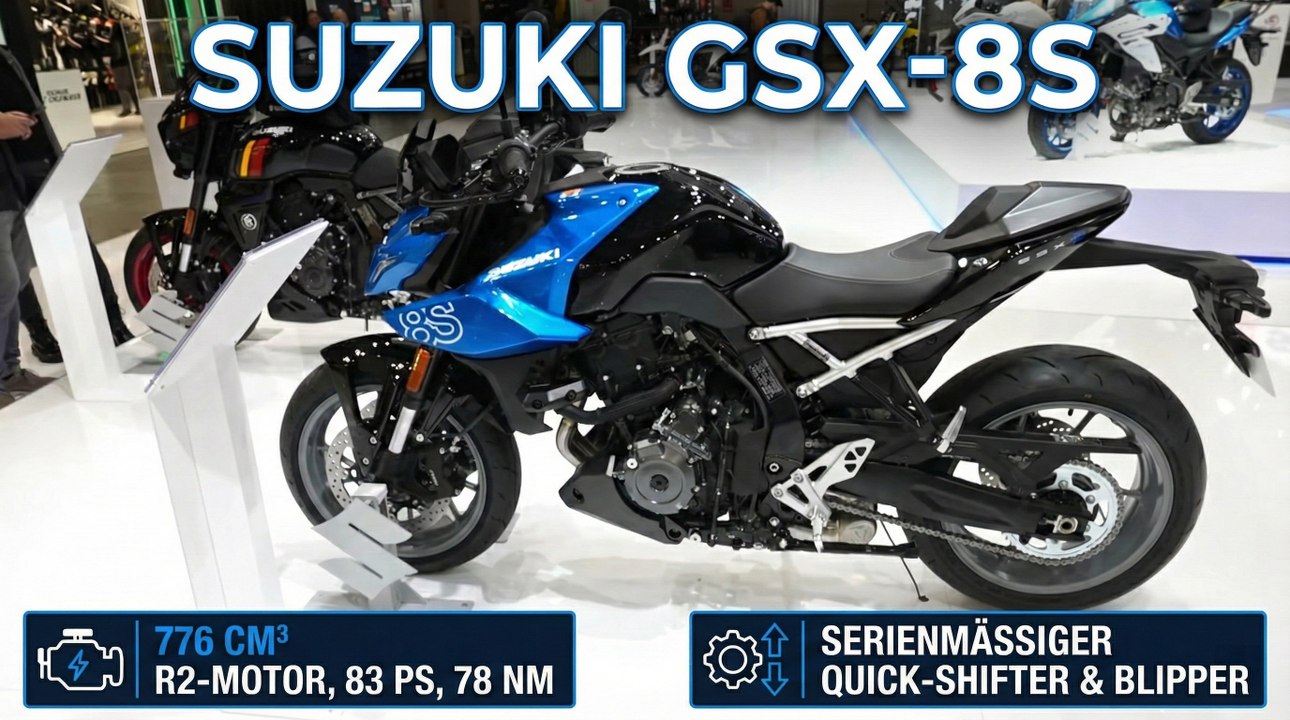 2026 Suzuki GSX-8S | So gut ist das Naked Bike wirklich