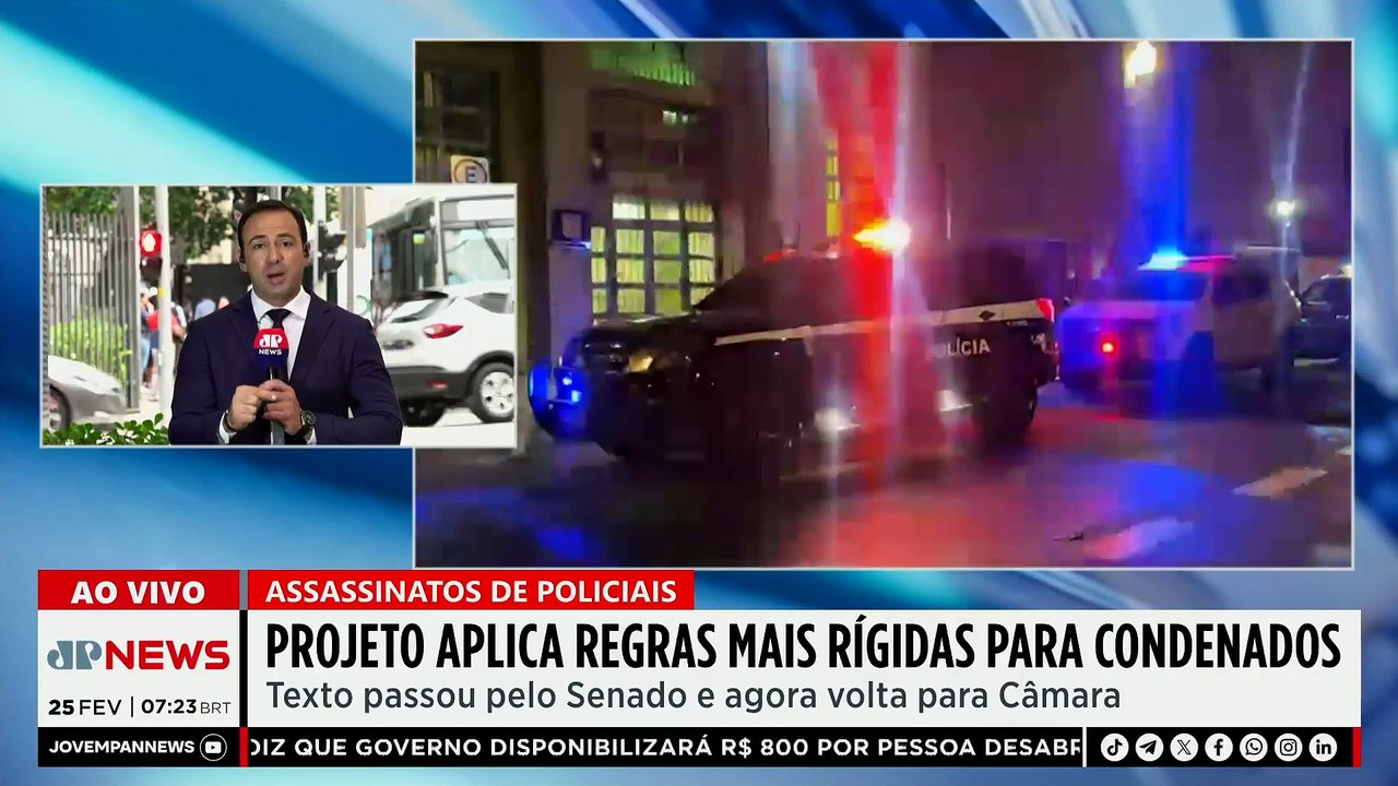 Senado aprova regras mais duras para condenados por morte de policiais