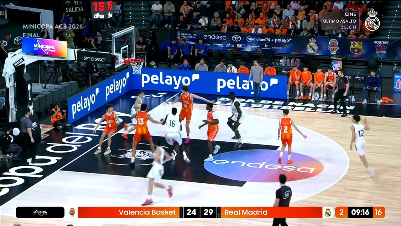 Copa del Rey AC 2026 Semifinal Valencia Basket vs Real Madrid Baloncesto