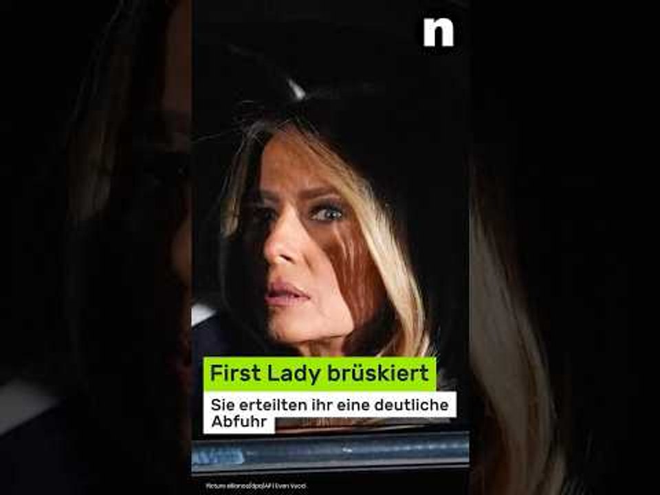 Melania Trump: First Lady brüskiert - sie erteilten ihr eine deutliche Abfuhr