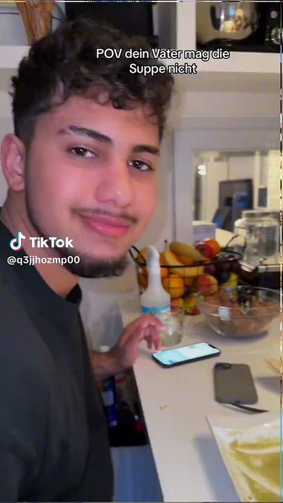 Papa mag die Suppe nicht