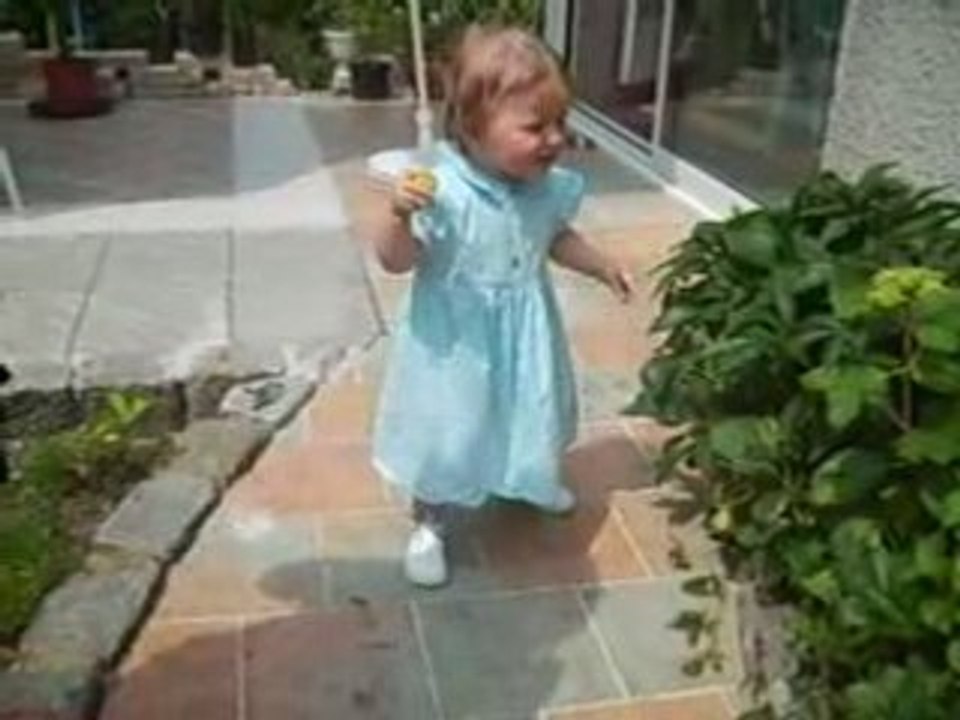 premiers pas d'Abigail