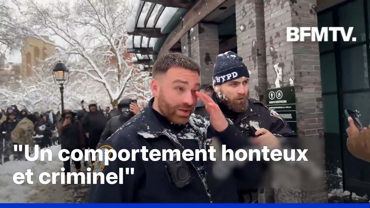 New York: une enquête ouverte après une attaque de boules de neige sur des policiers
