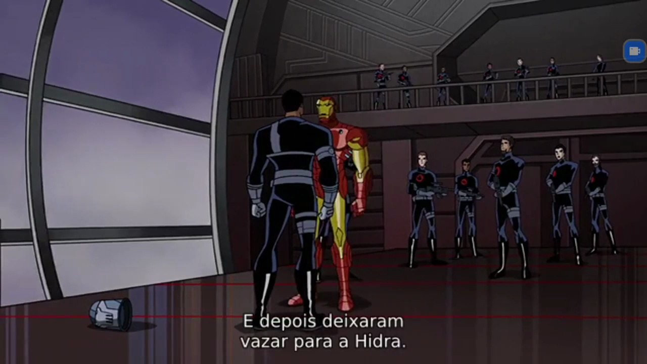 Confronto com Fury  T1E1, - Parte 4 Vingadores Os Heróis Mais Poderosos da Terra, DUBLADO_PTBR, DUBLADO (720p, h264)