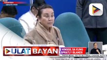Sen. Legarda, sinagot ang pahayag ni Sen. Marcoleta hinggil sa Spratly Islands | ulat ni Louisa Erispe