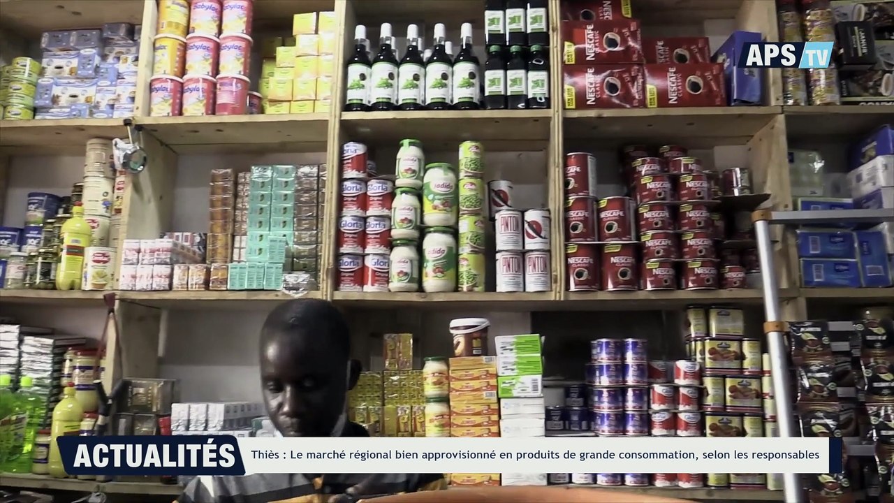 Thiès - Le marché régional bien approvisionné en produits de grande consommation, selon les responsables