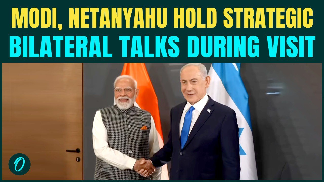 BREAKING: PM Modi & PM Netanyahu HOLD BILATERAL Talks During Official Israel Visit | Big Deal Soon?