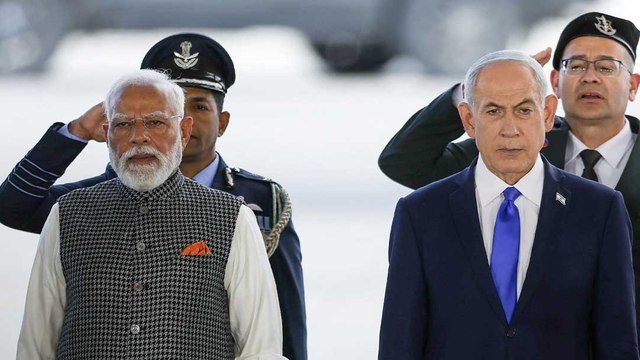 Israel में PM Modi का हुआ ग्रैंड वेलकम