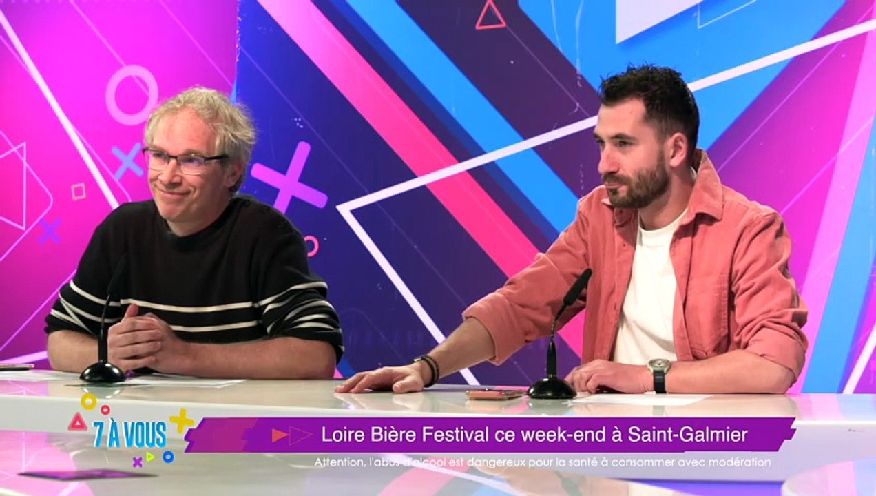Retrouvez "7 à vous" avec Catherine Garnier et ses chroniqueurs pour les bons plans "sorties" ligériens et des sujets qui parlent de vous ! Zoom sur Le Loire Bière Festival Organisé par l'Association des Brasseries Indépendantes de la Loire