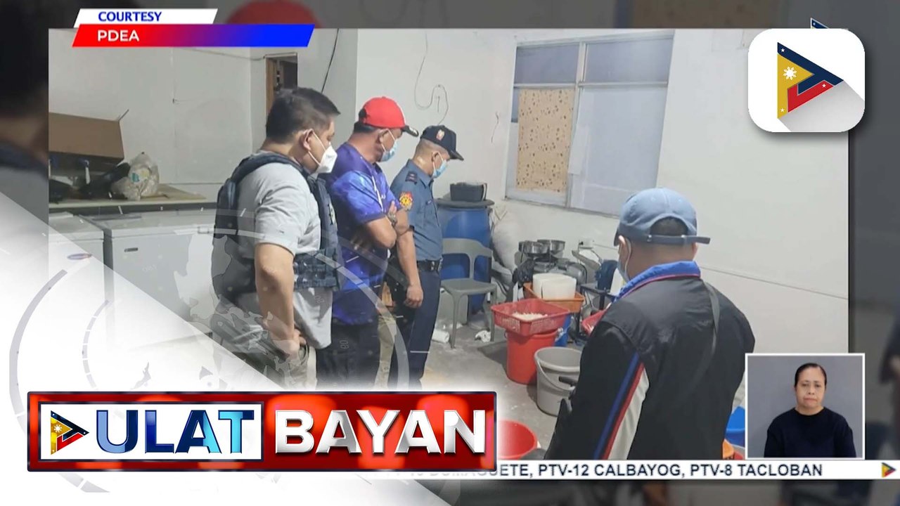 Mahigit 900kg ng hinihinalang shabu, nakumpiska ng mga awtoridad sa isang warehouse sa Valenuela City | ulat ni Ryan Lesigues