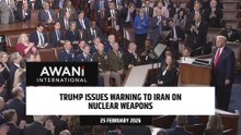 Trump issues warning to Iran on nuclear weapons