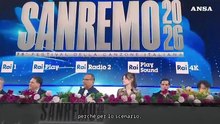 Sanremo, Conti: "Il calo degli ascolti? Pensavo di fare un po' meno"