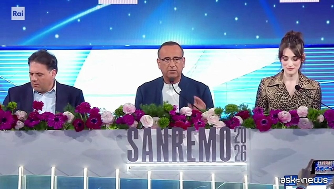 Sanremo, Conti: ascolti? Resta risultato altissimo, Festival sta bene