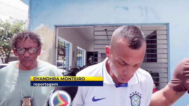 Homem suspeito de série de assaltos é preso no Recife: Polícia rastreia segundo criminoso