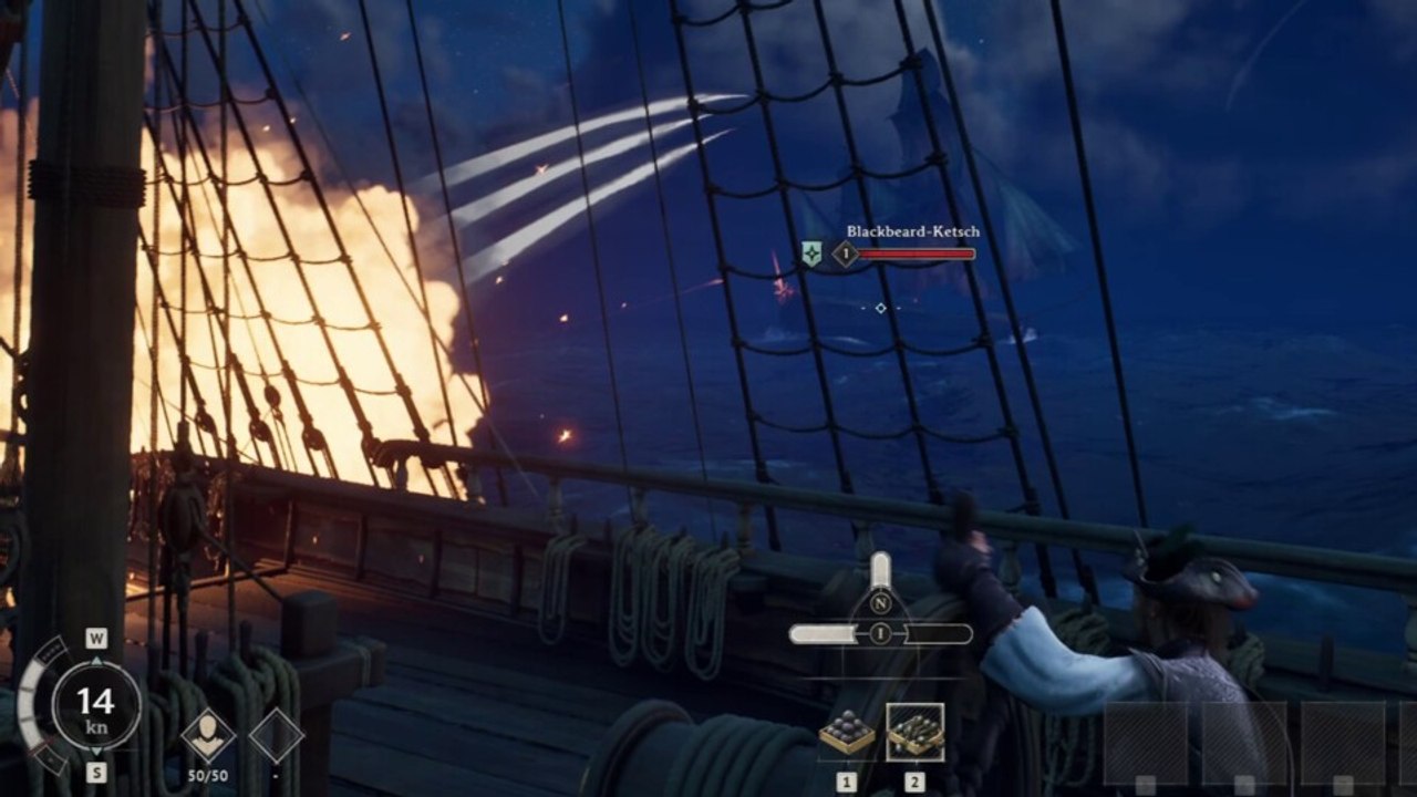 Windrose: Wir schlagen eine Seeschlacht gegen Blackbears Flotte und das geht nicht gut aus