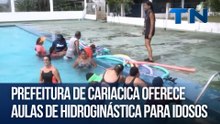Prefeitura de Cariacica oferece aulas de hidroginástica para idosos