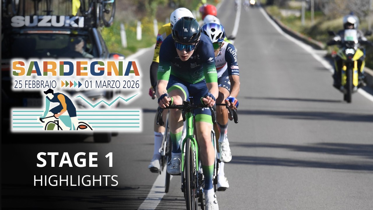 Tour de Sardaigne 2026 - Étape 1 Résumé - Niccolo Garibbo surprend la Soudal sur la 1ère étape
