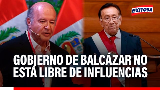 Gobierno de José María Balcázar no está libre de influencias, señala Hernando de Soto