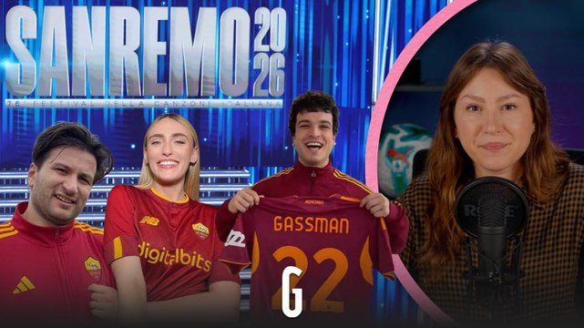 Sanremo, la Roma si è presa l'Ariston: da Mara Sattei alla maglia (sbagliata) di Gassmann