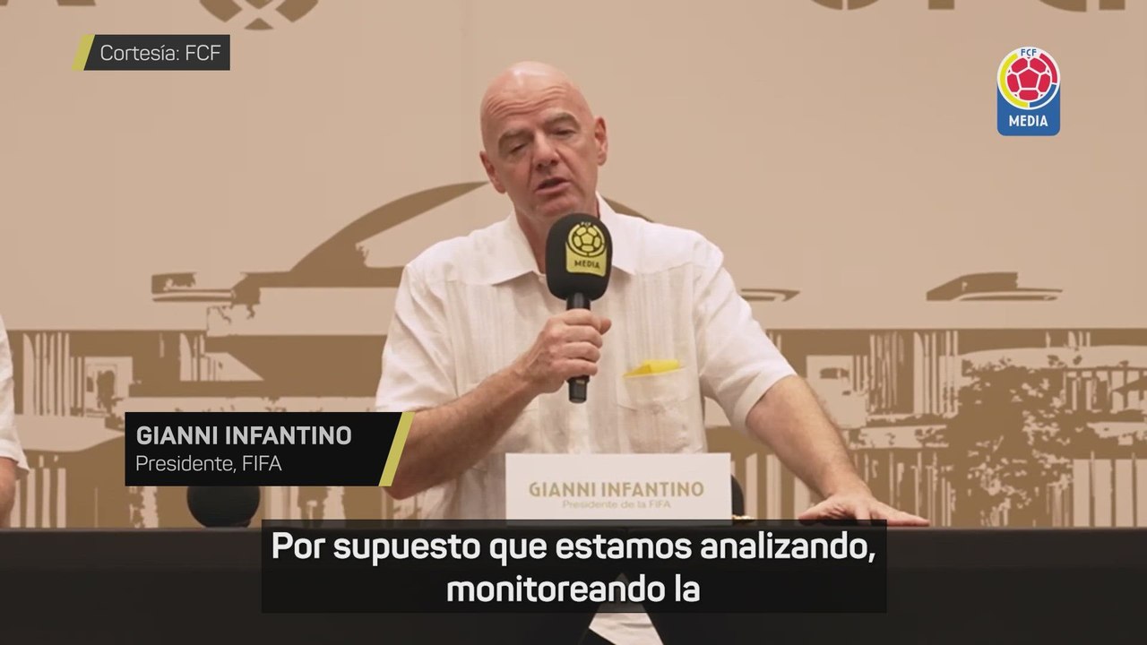 Infantino, sobre el Mundial: "Tenemos total confianza en México"