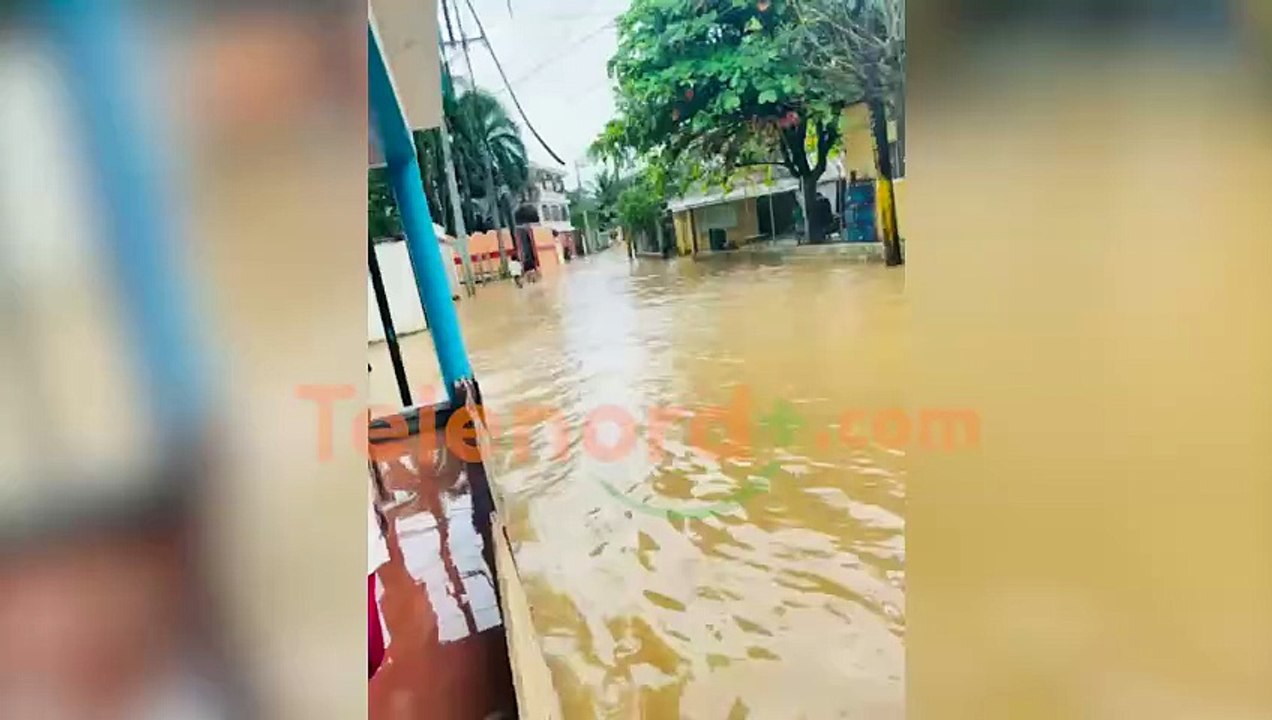 Inundaciones afectan gran parte de Las Terrenas