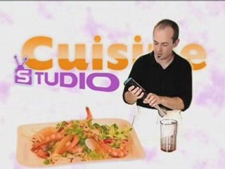 Recette : entrée pamplemousse crevette par Cuisine Studio