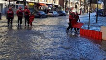 Burst Water Main Floods Islington Streets