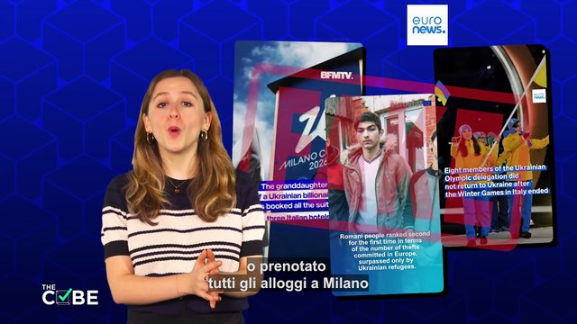 Falsi video di Euronews utilizzati per vasta campagna di disinformazione sulle Olimpiadi di Milano