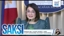 Malacañang, tinawag na "lousy script" ang alegasyon ng 18 dati umanong military personnel | Saksi