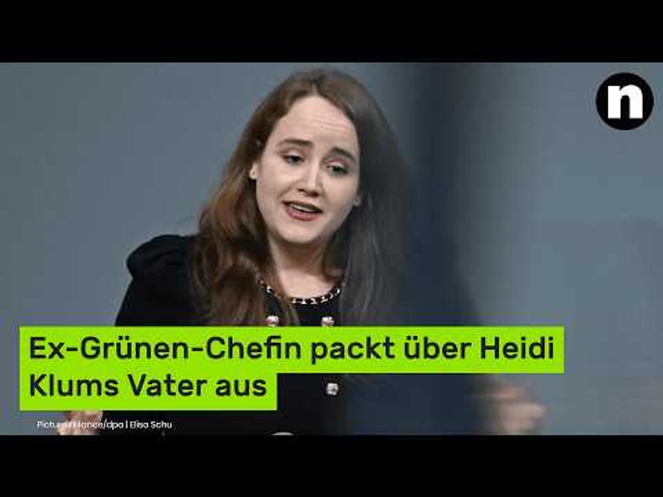 Ricarda Lang: Ex-Grünen-Chefin packt über Heidi Klums Vater aus