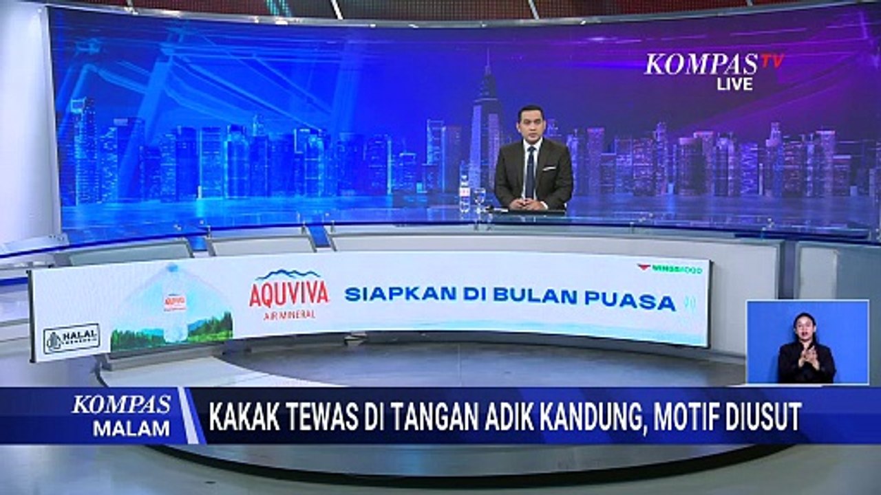 Geger! Adik Bunuh Kakak Kandung di Kelapa Gading, Polisi Masih Usut Motif | KOMPAS MALAM