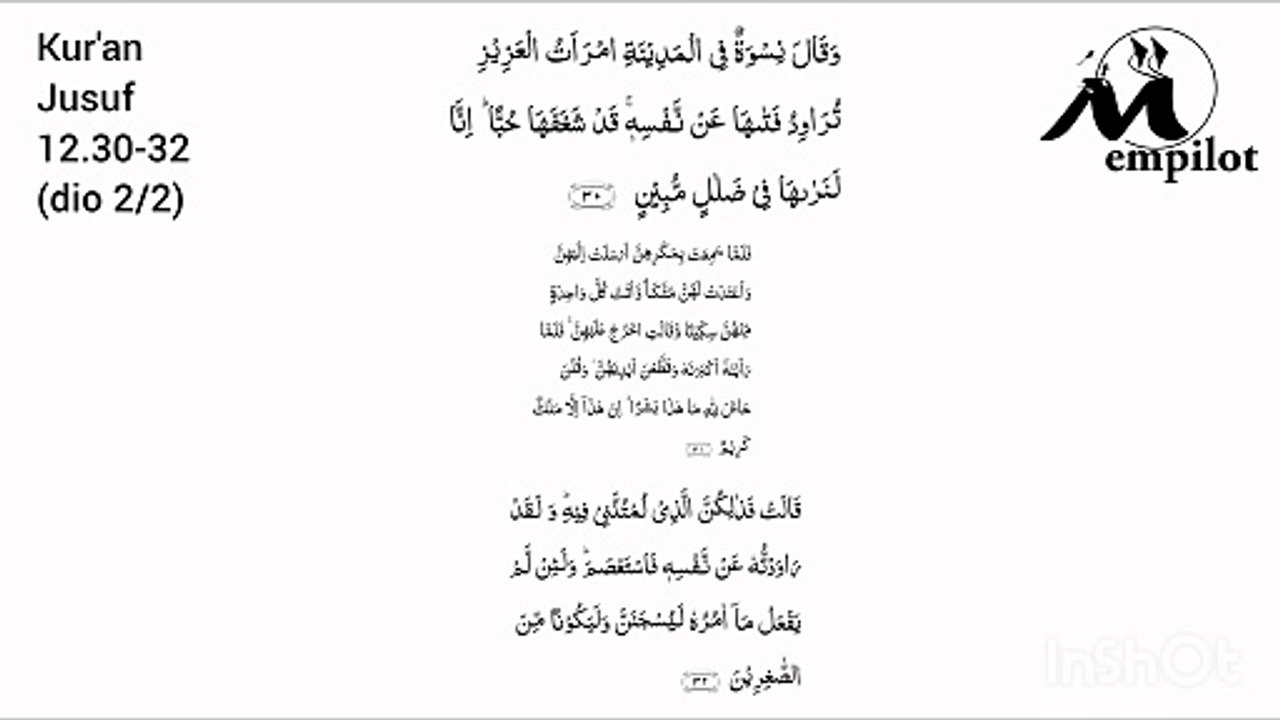 emDIN - Kuran Jusuf 12.30-32 dio 2/2