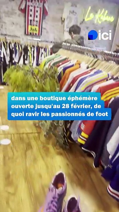 A Nantes, une grande vente de maillots vintage fait rêver les fans de football