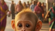Poor Baby Monkey Piku heart touching story