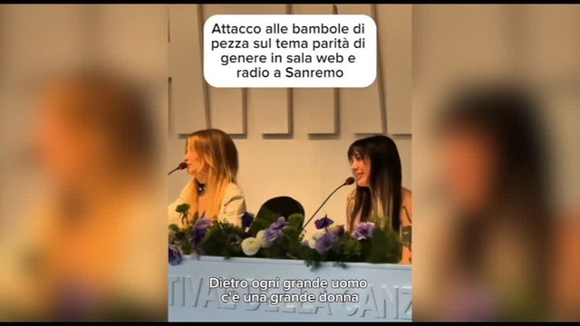 Sanremo, Bambole di Pezza, video virale di un attacco sul femminismo