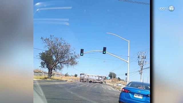 Con vehículos quemados pero sin imprevistos, ha sido el tránsito por la Carretera Federal #23