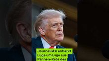 Journalistin entlarvt Lüge um Lüge aus Pannen-Rede des US-Präsidenten