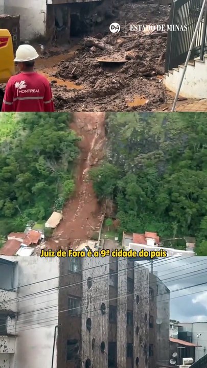 Minas tem 3 municípios entre as cidades com mais moradores em áreas de risco