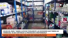 Deuda del PAMI Desde el Colegio vamos a apoyar totalmente las decisiones que tomen las farmacias