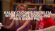 Listen, Kaley Cuoco Thinks There's One Problem With All Y'all Googling Her Bikini Pics