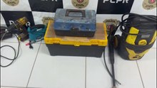 Ladrão de Obra? Polícia tenta encontrar donos de arsenal da construção apreendido em Cascavel